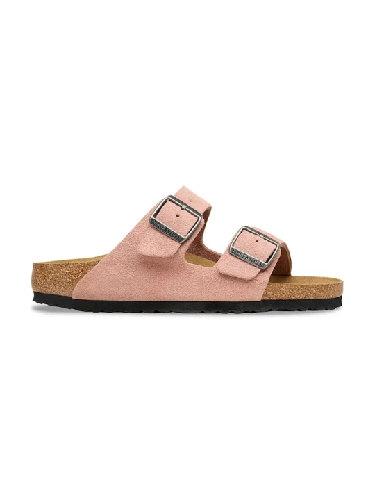 Zdjęcie produktu Birkenstock klapki damskie zamszowe Arizona różowy