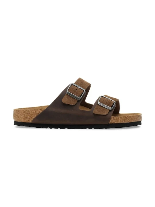 Zdjęcie produktu Birkenstock klapki męskie zamszowe Arizona brązowy