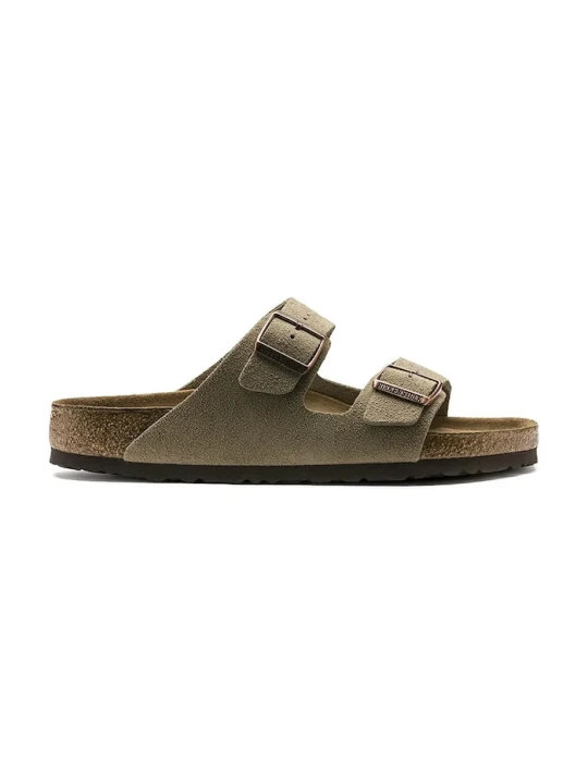 Zdjęcie produktu Birkenstock - Klapki zamszowe Arizona beżowy
