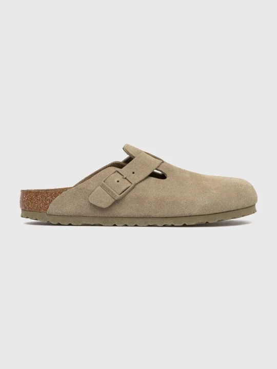 Zdjęcie produktu Birkenstock Boston klapki damskie zamszowe