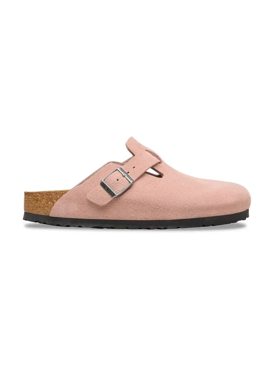 Zdjęcie produktu Birkenstock Boston klapki mules damskie zamszowe