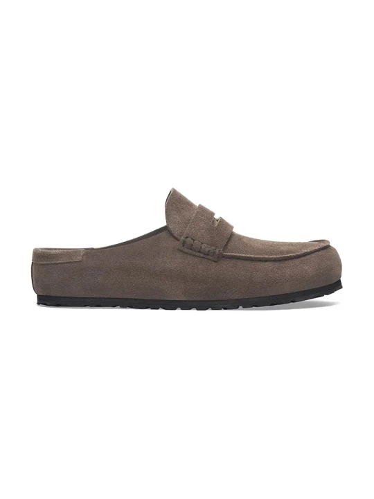 Zdjęcie produktu Birkenstock klapki zamszowe Naples Wrapped LEVE