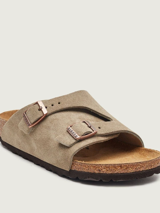 Zdjęcie produktu Birkenstock Klapki Zürich LEVE | narrow fit | zamsz beżowy