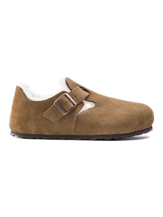 Zdjęcie produktu Birkenstock London Shearling LEVE półbuty damskie zamszowe