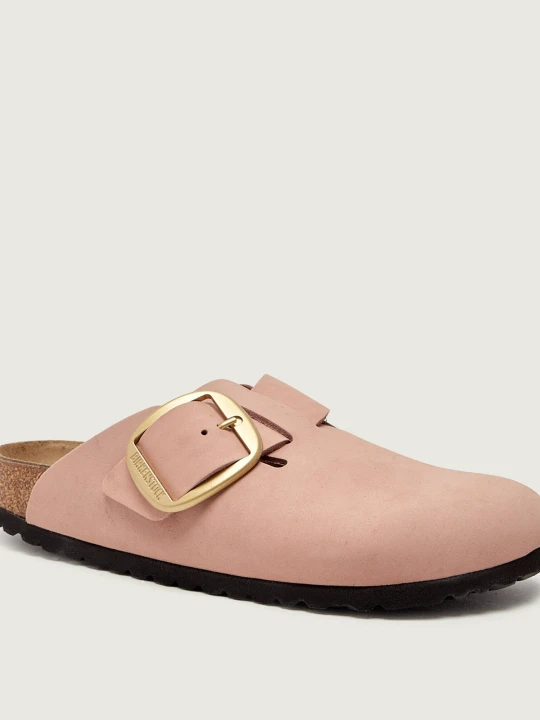 Zdjęcie produktu Birkenstock Mule Boston | narrow fit | zamsz różowy
