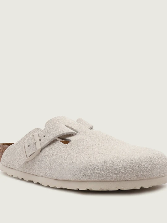 Zdjęcie produktu Birkenstock Mule Boston VL | narrow fit | zamsz szary