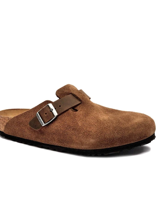 Zdjęcie produktu Birkenstock Mule Boston | zamsz brązowy