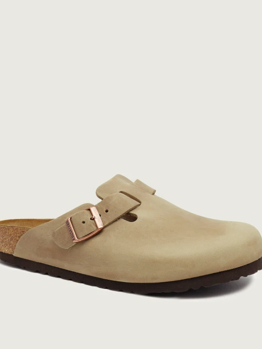 Zdjęcie produktu Birkenstock Mule Boston | zamsz | regular fit beżowy