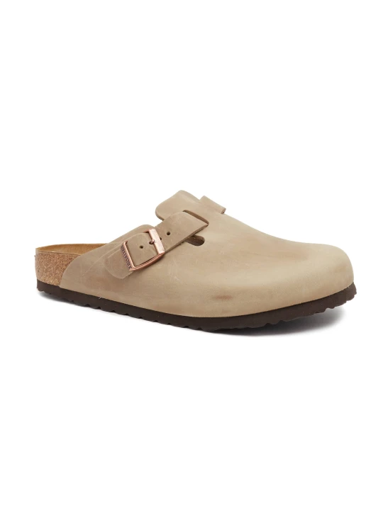 Zdjęcie produktu Birkenstock Mule Boston | zamsz | regular fit beżowy