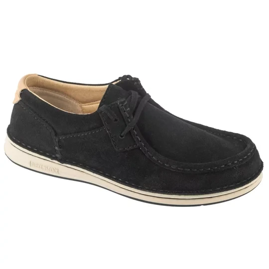 Zdjęcie produktu Birkenstock Pasadena 1029658, Unisex, Czarne, półbuty, skóra welurowa, rozmiar: 37