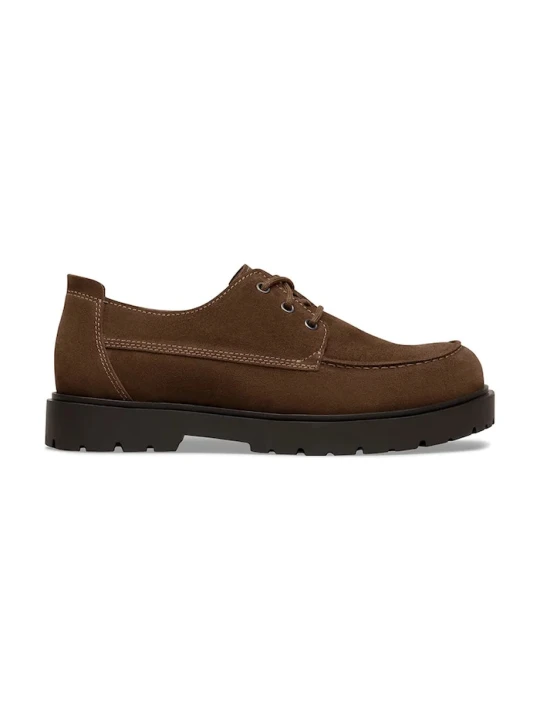 Zdjęcie produktu Birkenstock półbuty męskie zamszowe Highwood Moc Lace Low brązowy