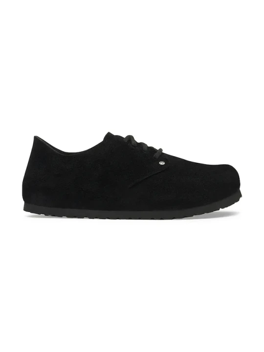 Zdjęcie produktu Birkenstock półbuty zamszowe Maine Suede Leather czarny