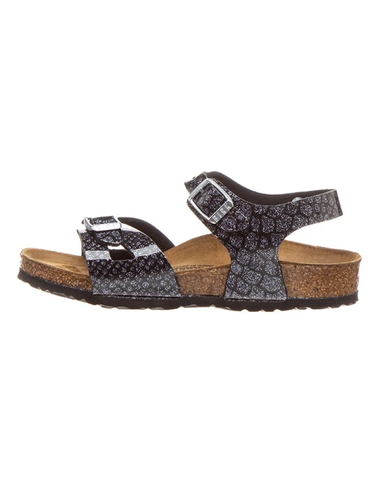 Zdjęcie produktu Birkenstock Sandały "Magic Snake" w kolorze czarnym rozmiar: 24