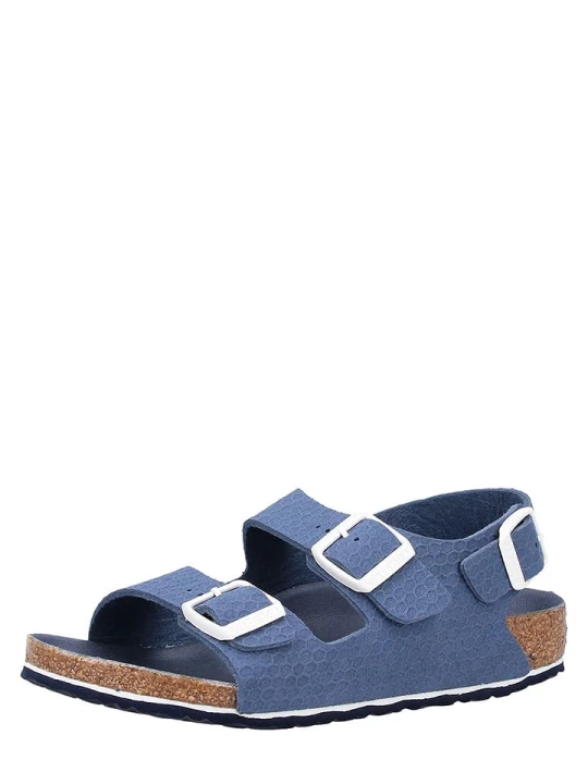 Zdjęcie produktu Birkenstock Sandały "Milano" w kolorze niebieskim rozmiar: 34
