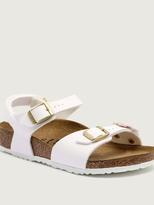 Zdjęcie produktu Birkenstock Sandały Rio Plain AS | z dodatkiem skóry | narrow fit