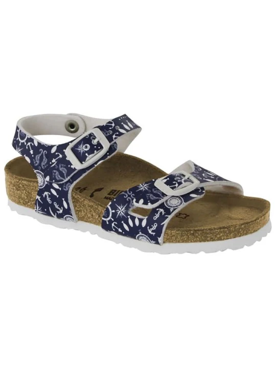 Zdjęcie produktu Birkenstock Sandały "Rio" w kolorze niebieskim rozmiar: 29