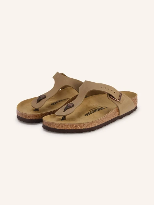 Zdjęcie produktu Birkenstock Japonki Gizeh Leather Oiled braun JASNOBRĄZOWY