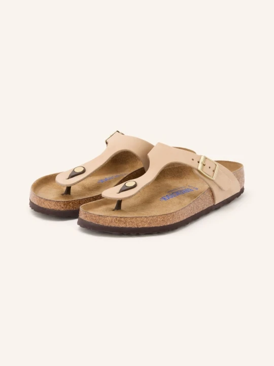 Zdjęcie produktu Birkenstock Japonki Gizeh beige JASNOBRĄZOWY