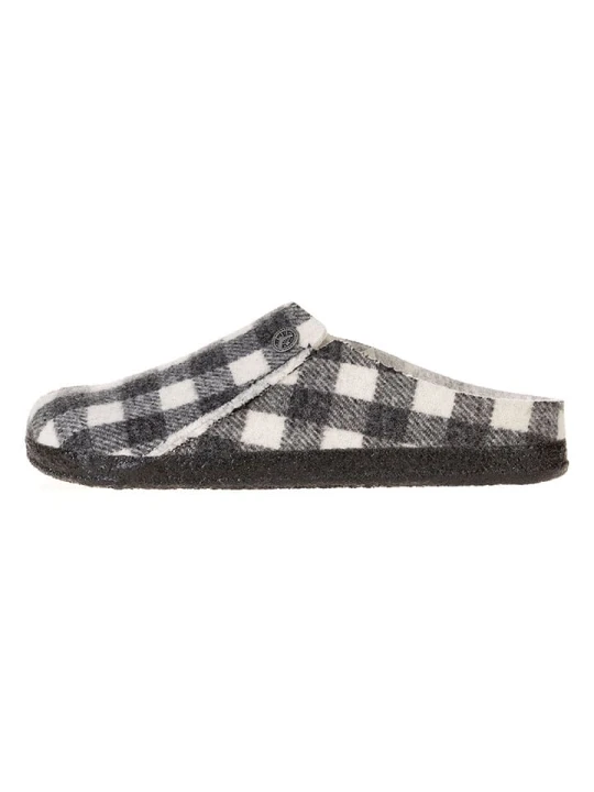 Zdjęcie produktu Birkenstock Skórzane kapcie w kolorze biało-czarnym rozmiar: 38
