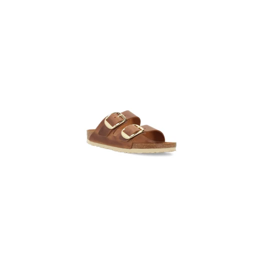 Zdjęcie produktu Birkenstock Skórzane klapki Arizona Big Buckle | narrow fit koniakowy