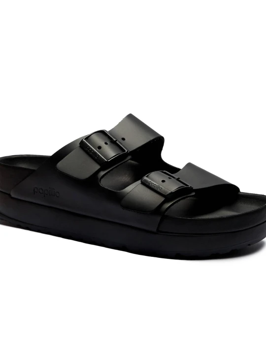 Zdjęcie produktu Birkenstock Skórzane klapki Arizona Flex | Birkenstock x Papillio | narrow fit czarny