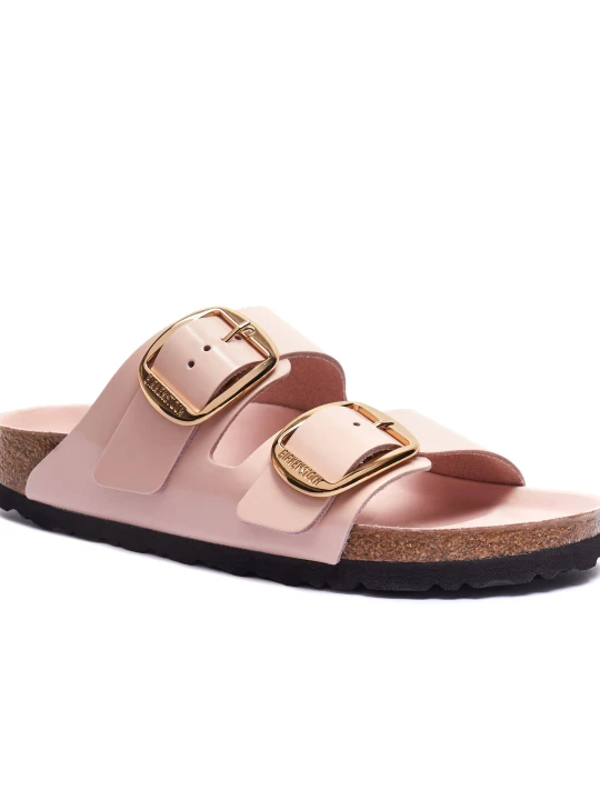 Zdjęcie produktu Birkenstock Skórzane klapki Arizona | narrow fit różowy