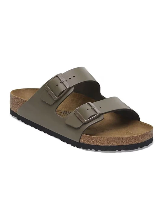 Zdjęcie produktu Birkenstock Skórzane klapki "Arizona" w kolorze brązowym rozmiar: 36