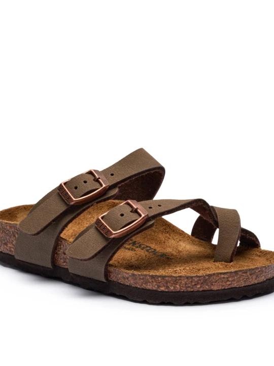 Zdjęcie produktu Birkenstock Skórzane klapki Mayari Kids | regular fit