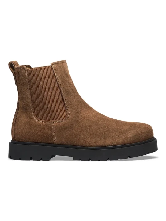 Zdjęcie produktu Birkenstock sztyblety zamszowe Highwood Suede Leather brązowy