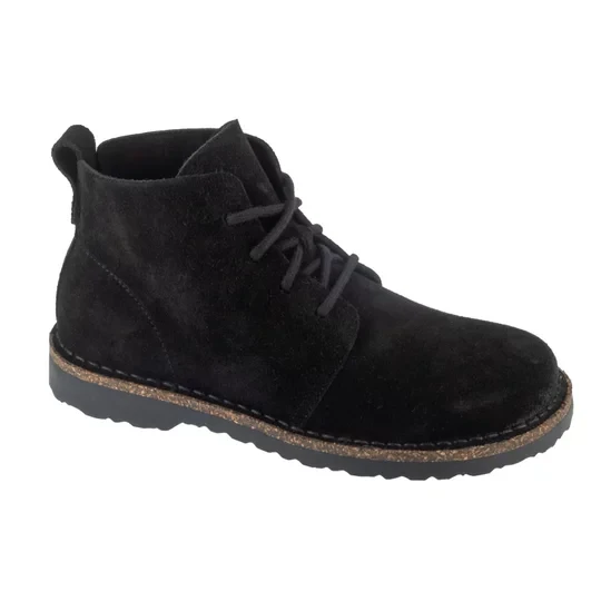 Zdjęcie produktu Birkenstock Uppsala Mid 1028079, Damskie, Czarne, trzewiki, skóra welurowa, rozmiar: 37