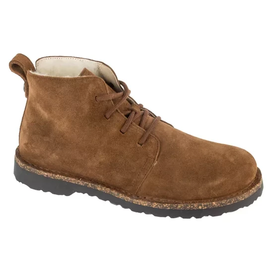 Zdjęcie produktu Birkenstock Uppsala Mid Shearling 1028148, Damskie, Brązowe, buty zimowe, skóra welurowa, rozmiar: 40