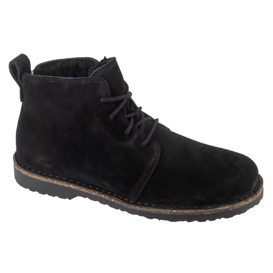 Zdjęcie produktu Birkenstock Uppsala Mid Shearling 1028154, Damskie, Czarne, buty zimowe, skóra welurowa, rozmiar: 37