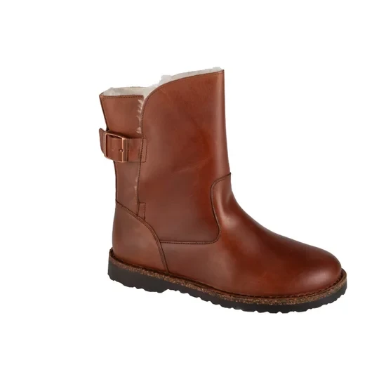 Zdjęcie produktu Birkenstock Uppsala Shearling 1026205, Damskie, Brązowe, buty zimowe, skóra licowa, rozmiar: 36