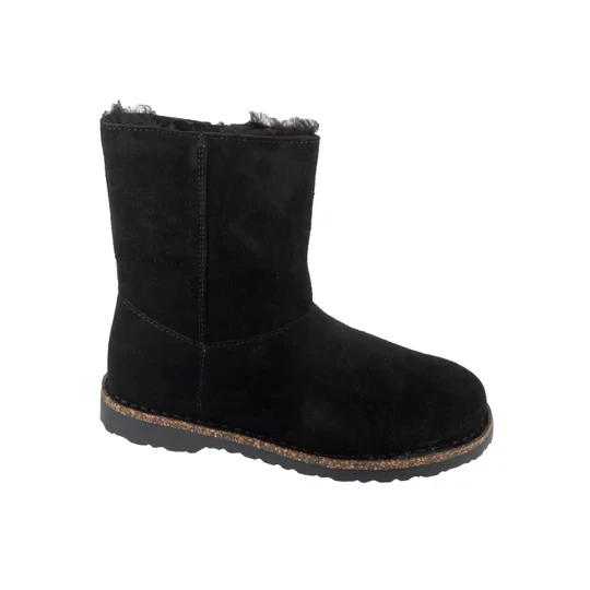 Zdjęcie produktu Birkenstock Uppsala Zip Shearling 1030047, Damskie, Czarne, buty zimowe, skóra welurowa, rozmiar: 36