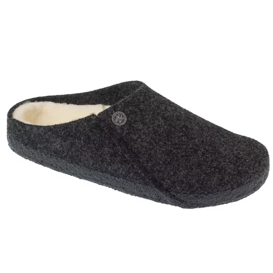 Zdjęcie produktu Birkenstock Zermatt Sherling FE 1015090, Unisex, Czarne, kapcie, filc, rozmiar: 36