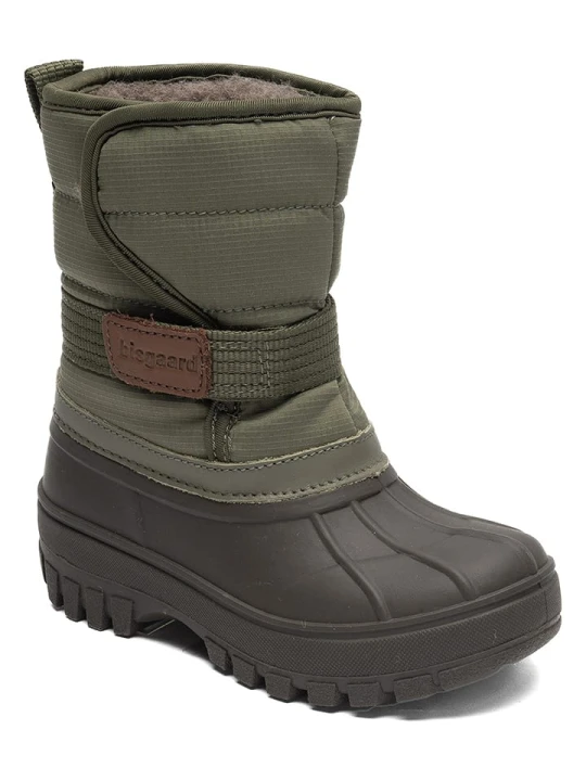 Zdjęcie produktu bisgaard Botki zimowe "Embla" w kolorze khaki rozmiar: 22