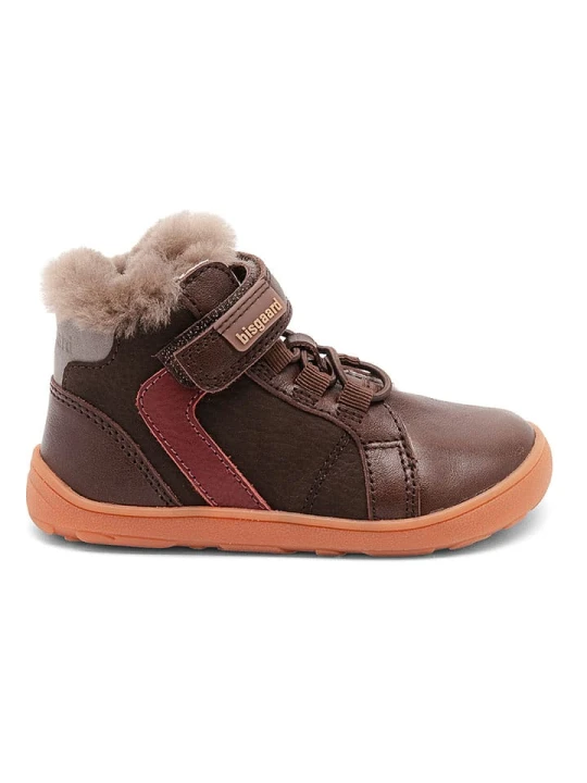 Zdjęcie produktu bisgaard Skórzane buty barefoot w kolorze brązowym rozmiar: 27