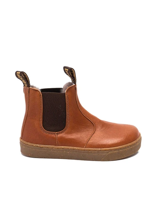 Zdjęcie produktu bisgaard Skórzane buty "Ene" w kolorze jasnobrązowym do chodzenia na boso rozmiar: 29