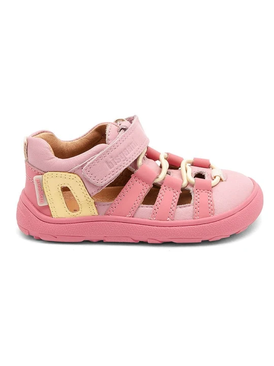 Zdjęcie produktu bisgaard Skórzane buty "Fiona" w kolorze jasnoróżowym do chodzenia na boso rozmiar: 26