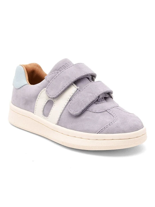 Zdjęcie produktu bisgaard Skórzane sneakersy "Bay V" w kolorze fioletowym rozmiar: 34