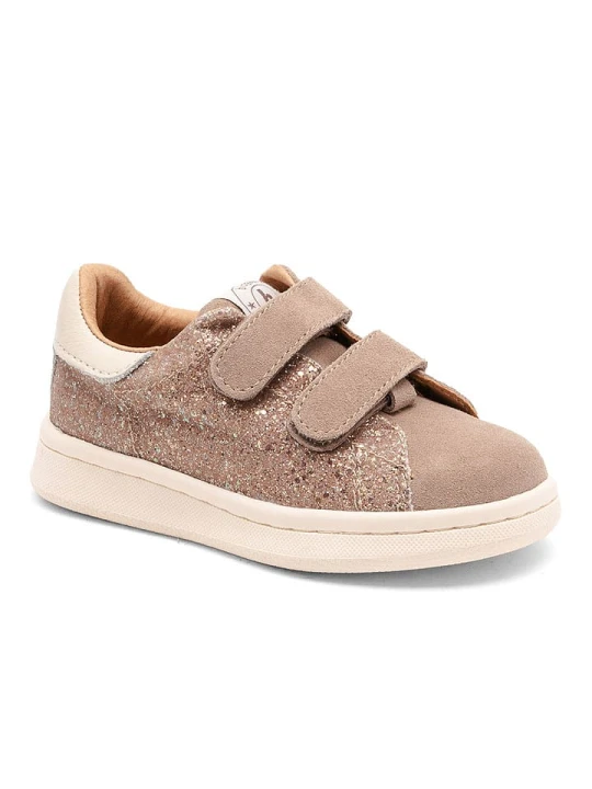 Zdjęcie produktu bisgaard Skórzane sneakersy "Renee" w kolorze beżowym rozmiar: 34