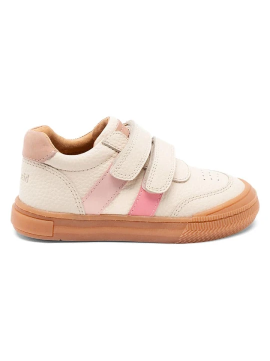 Zdjęcie produktu bisgaard Skórzane sneakersy w kolorze kremowym rozmiar: 34