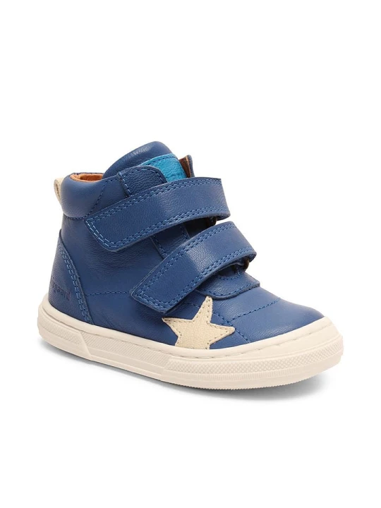 Zdjęcie produktu bisgaard Skórzane sneakersy w kolorze niebieskim rozmiar: 20