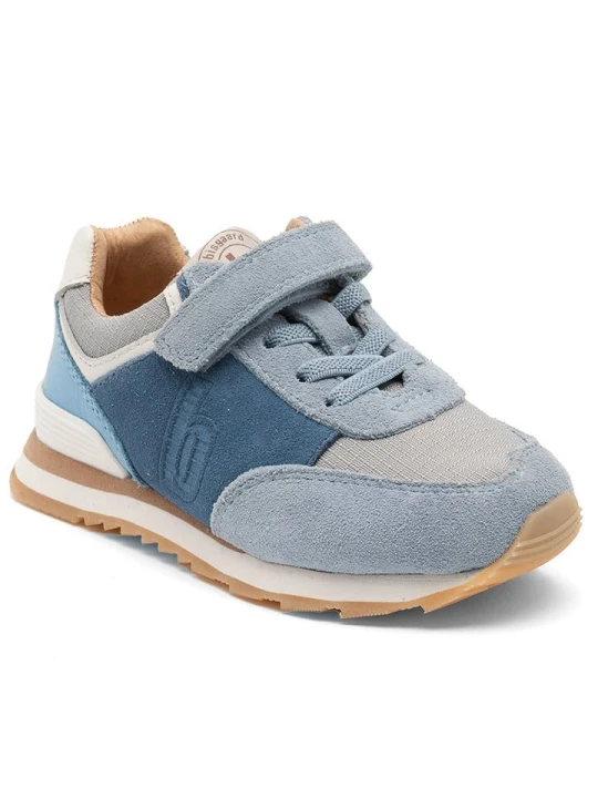 Zdjęcie produktu bisgaard Skórzane sneakersy w kolorze niebieskim rozmiar: 33