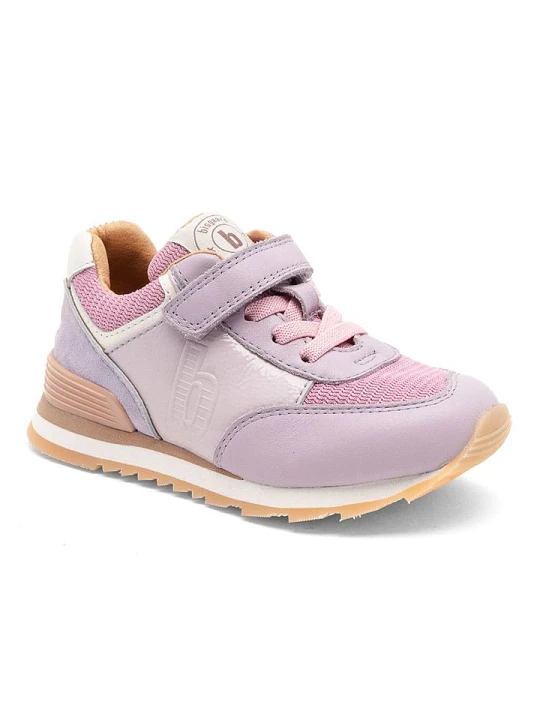 Zdjęcie produktu bisgaard Skórzane sneakersy "Walde" w kolorze fioletowym rozmiar: 25