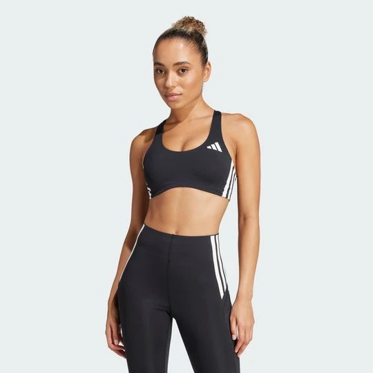 Zdjęcie produktu Biustonosz Adizero Run Medium Support Adidas czarny