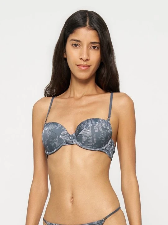 Zdjęcie produktu Biustonosz balkonetka Calvin Klein fioletowy