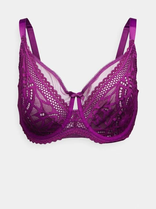 Zdjęcie produktu Biustonosz balkonetka Marks & Spencer ciemnoliliowy