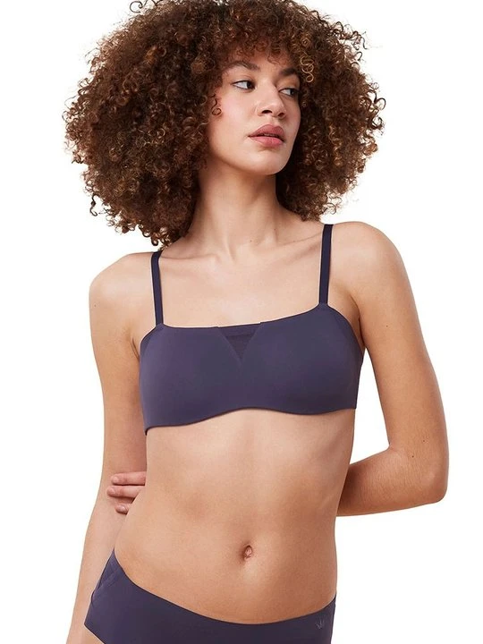 Zdjęcie produktu Biustonosz balkonetka Triumph ciemnoliliowy