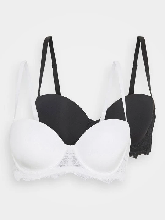 Zdjęcie produktu Biustonosz bardotka Anna Field By Zalando czarny